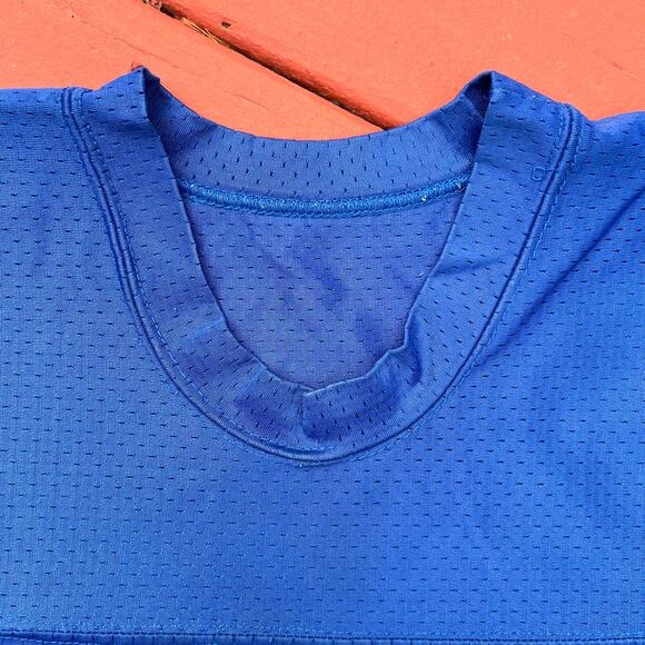 True Vintage New York Giants 80s Champion Jersey NFL USA Made Football L Blue - Picture 9 of 12